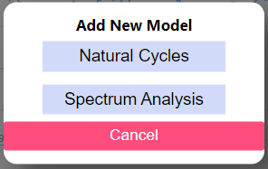 Add Model Dialog
