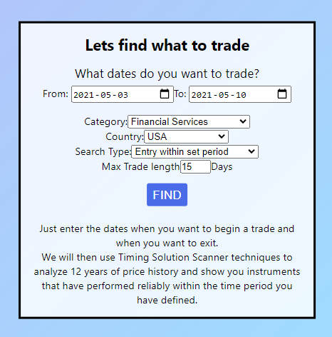 Scanner main screen